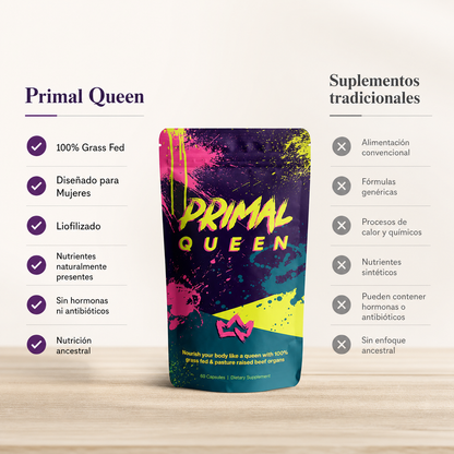 Primal Queen: Equilibrio hormonal y energía diaria