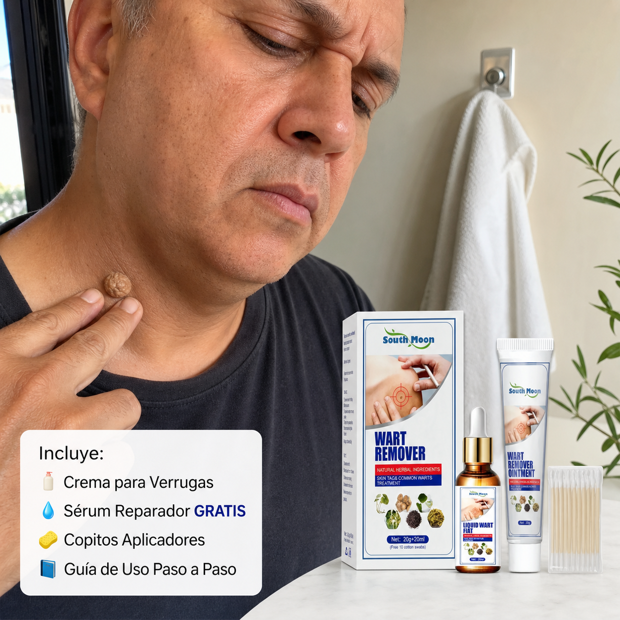 VerruZen® + Sérum Reparador GRATIS - Dile adiós a las verrugas desde casa