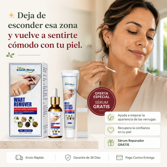 VerruZen® + Sérum Reparador GRATIS - Dile adiós a las verrugas desde casa