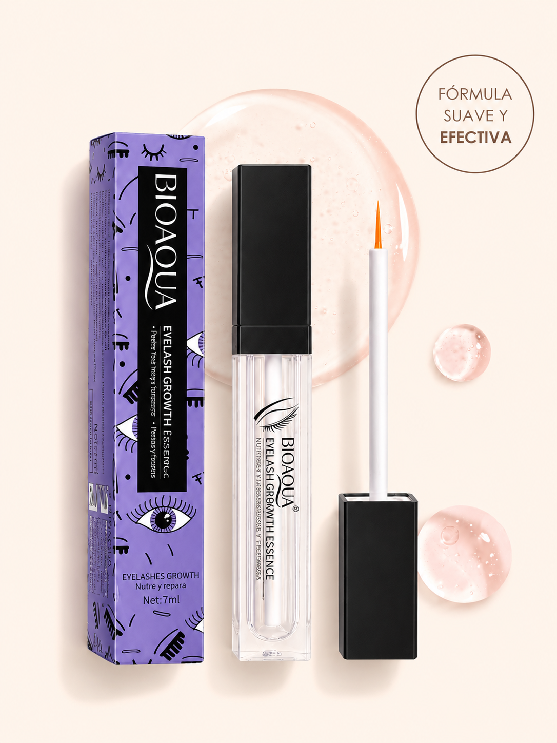 BioAqua Serum de Crecimiento de Pestañas